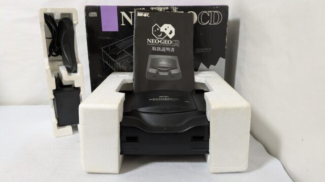 SNK ネオジオCD トップローディング 本体一式