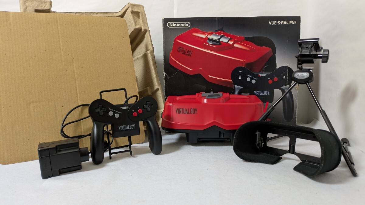 任天堂 VIRTUAL BOY バーチャルボーイ 本体一式 VUE-001