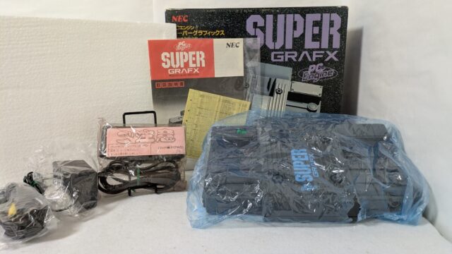 NEC PC Engine Super Grafx スーパーグラフィックス 本体一式