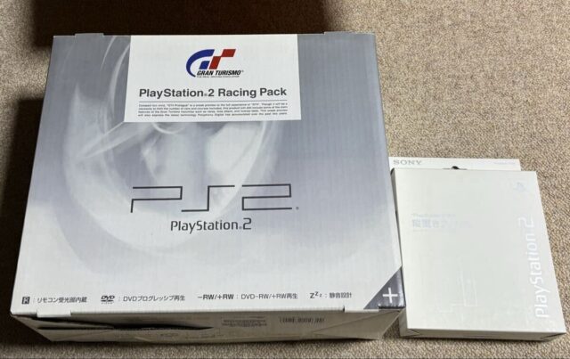 PlayStation2 Racing Pack SCPH-55000 GT セラミックホワイト