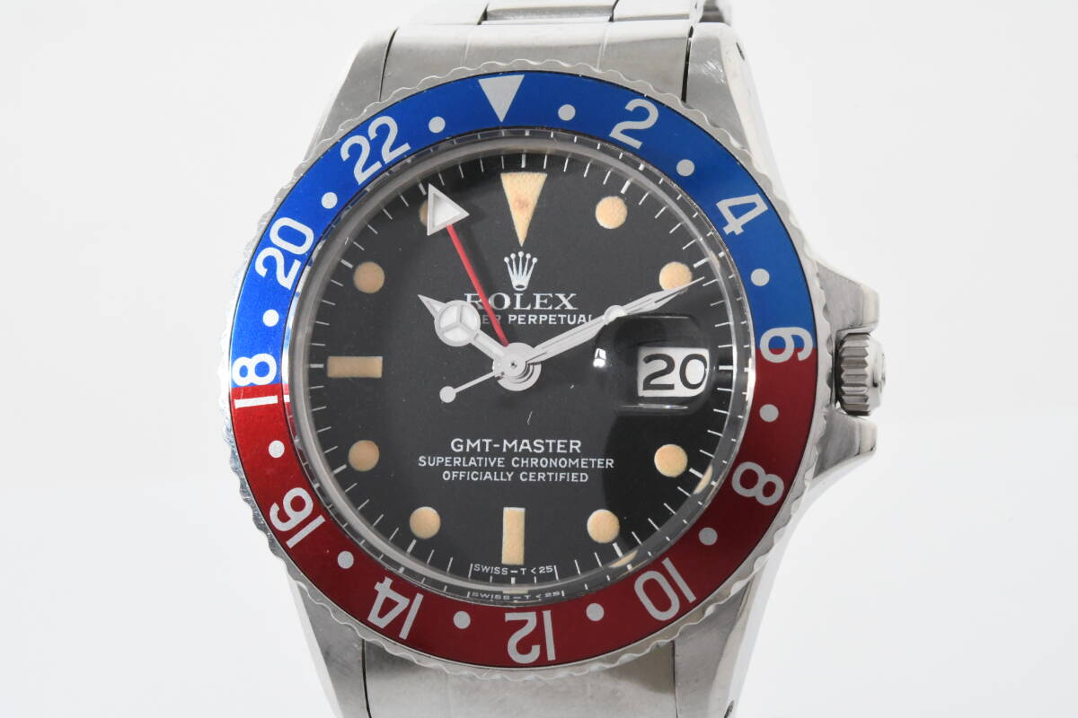 ロレックス GMTマスター Ref 1675 自動巻き 腕時計