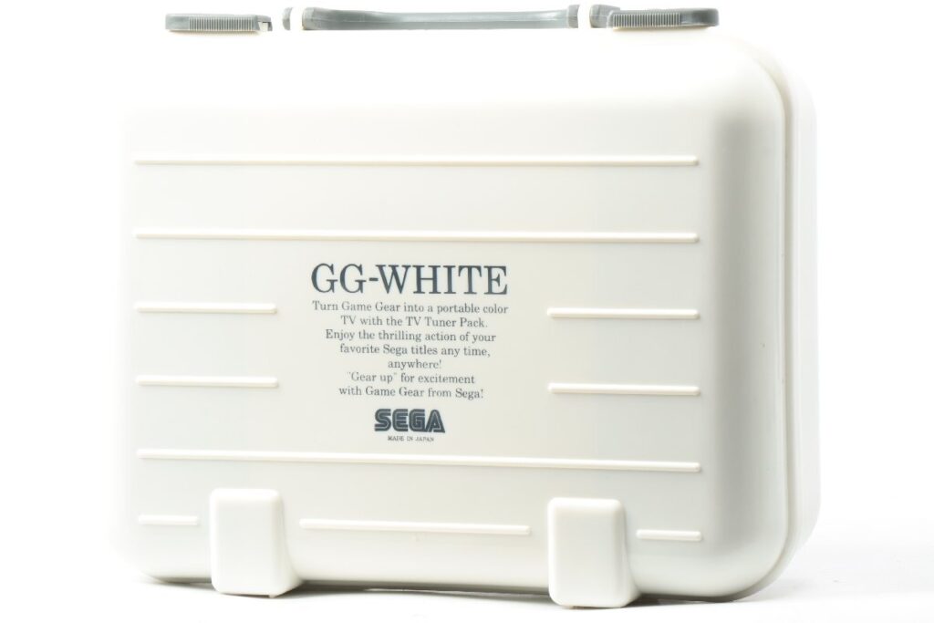 SEGA ゲームギア GG-WHITE 本体 TVチューナーパック付き