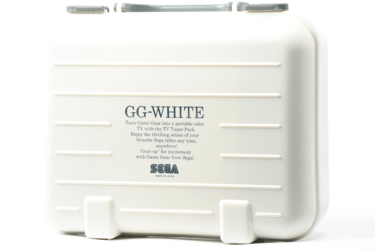 SEGA ゲームギア GG-WHITE 本体 TVチューナーパック付き
