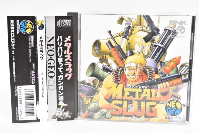 SNK ネオジオCD メタルスラッグ ゲームソフト