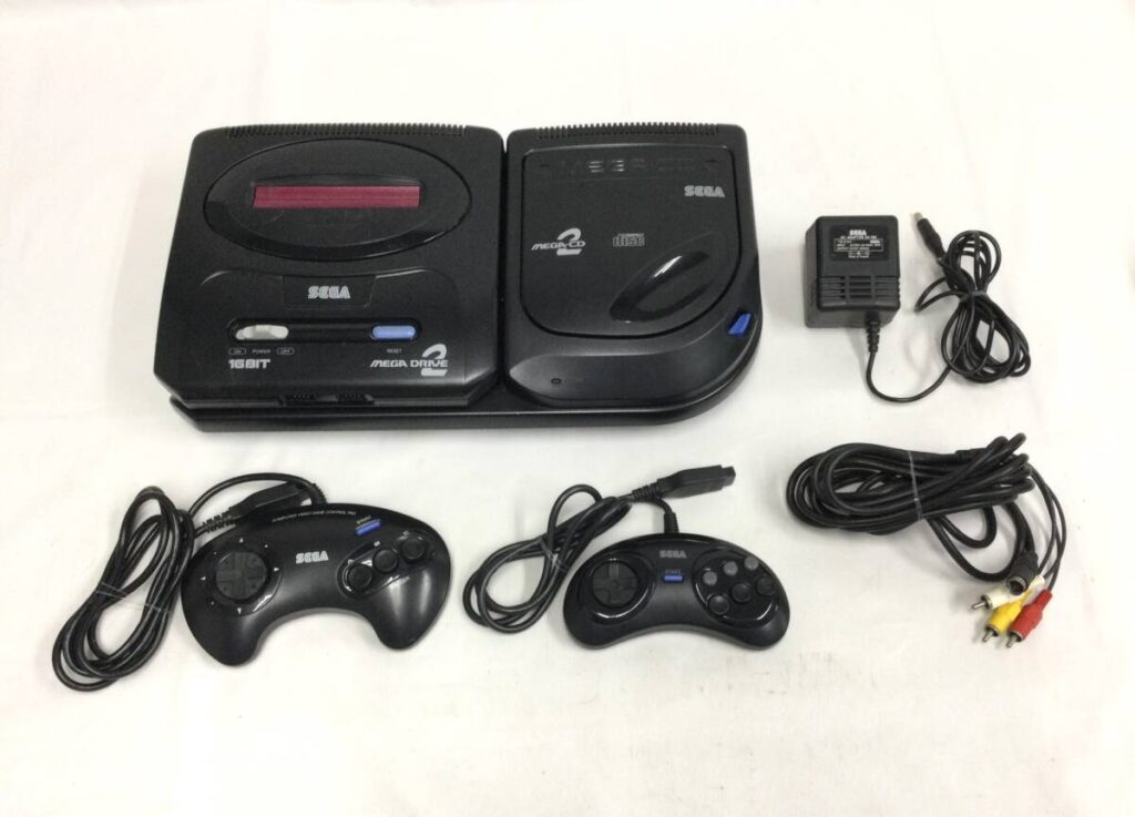 SEGA メガドライブ2 メガCD2 本体セット