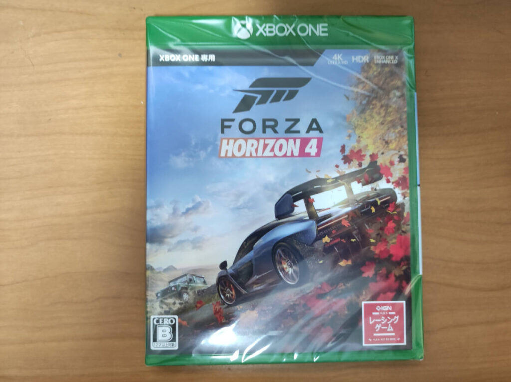XBOX ONE FORZA HORIZON 4 DL版販売停止予定