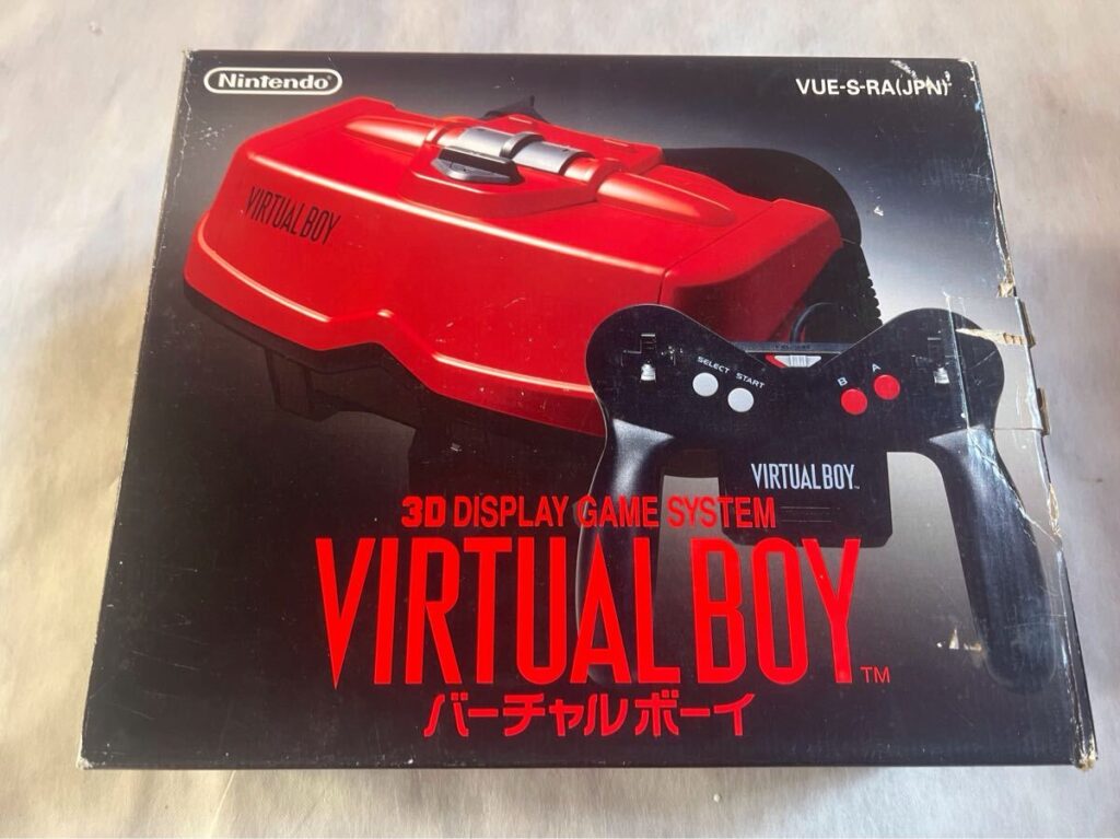 任天堂 バーチャルボーイ 本体 マリオテニス セット 箱付き