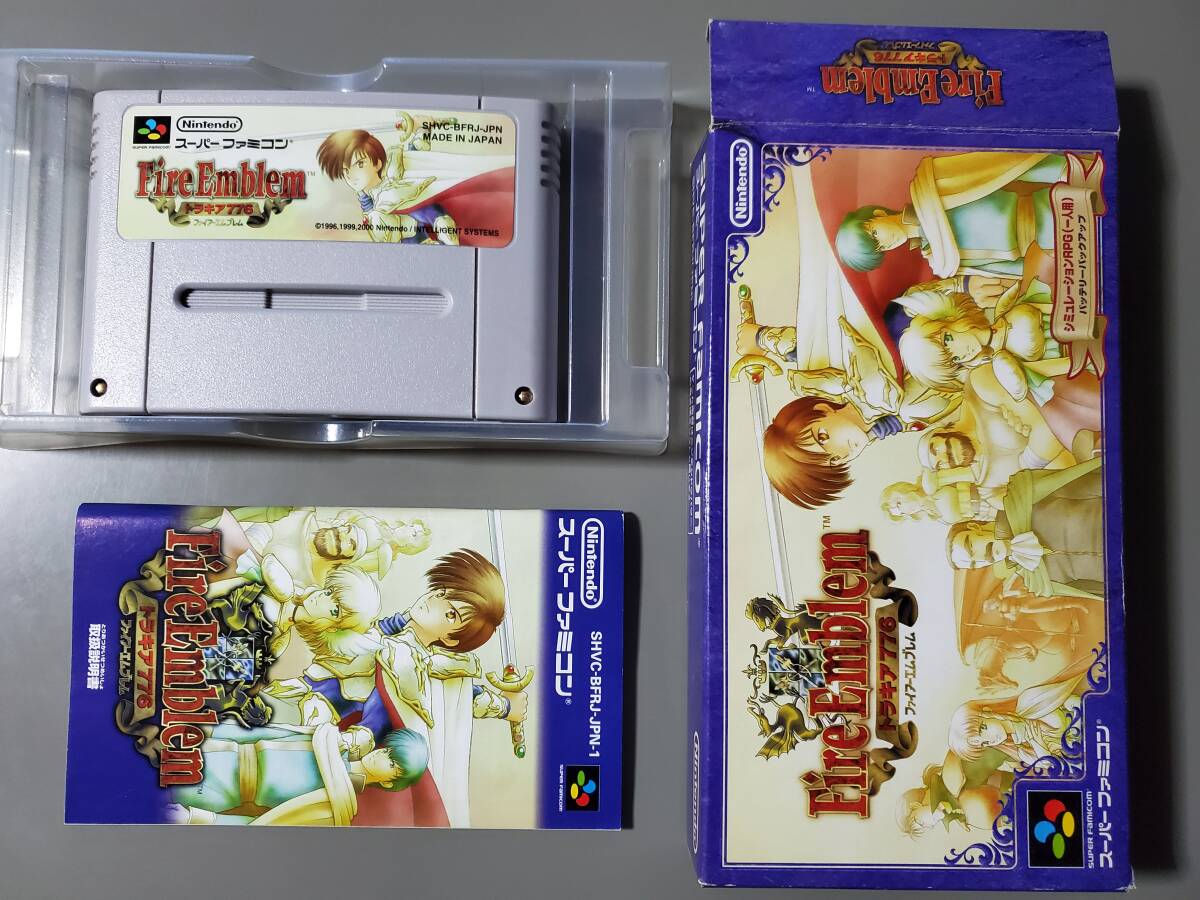 ファイアーエムブレム トラキア776 スーパーファミコン 箱説付き