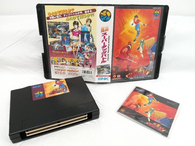 SNK NEOGEO ロムカセット 風雲スーパータッグバトル