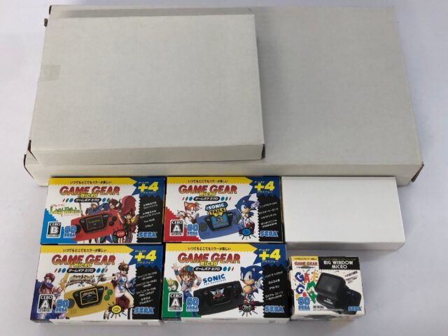 ゲームギアミクロ 4色セット DXパック スモークコレクターズエディション