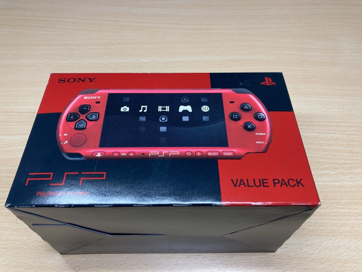SONY PSP-3000 バリューパック レッド/ブラック