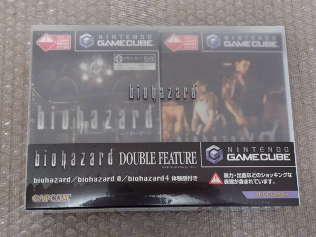 バイオハザード0＆1セット ダブルフィーチャー ゲームキューブ用