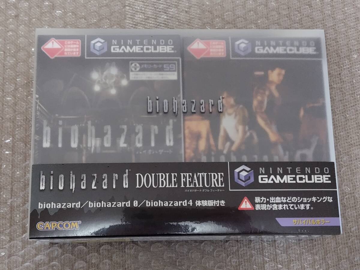 バイオハザード0＆1セット ダブルフィーチャー ゲームキューブ用