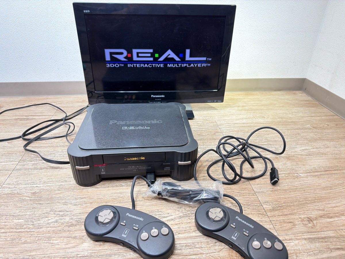 Panasonic 3DO REAL FZ-1 本体 コントロールパッド2点
