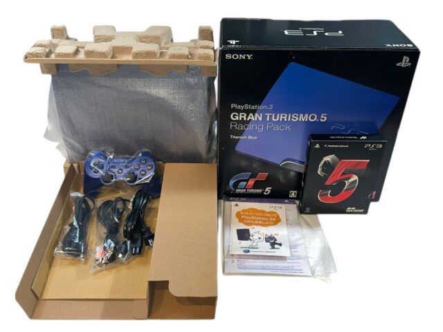 PlayStation3 本体 グランツーリスモ タイタニウム ブルー