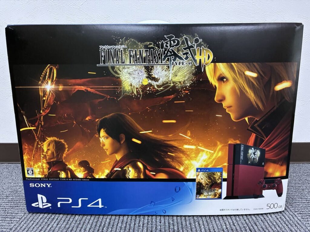 SONY PS4 ファイナルファンタジー零式 HD 朱雀エディション 500GB