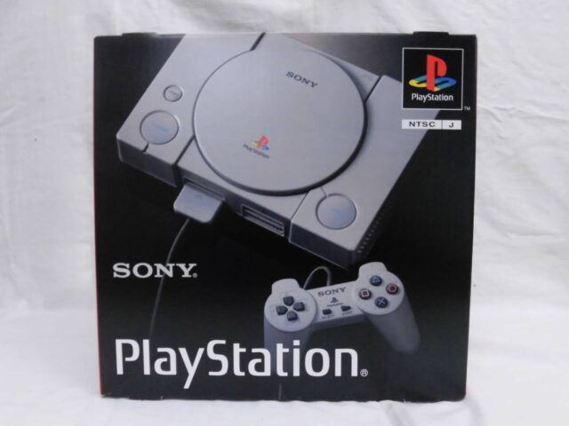 Sony PlayStation PS1 SCPH-3000 グレー 本体