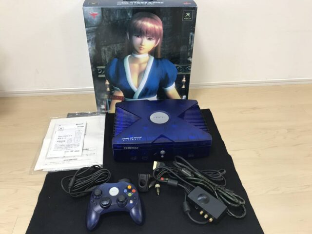 Xbox かすみちゃんブルー 本体 DEAD OR ALIVE