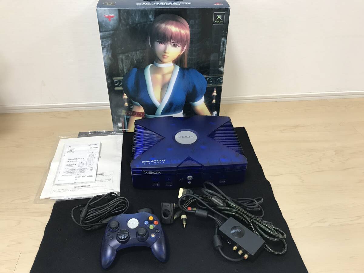 Xbox かすみちゃんブルー 本体 DEAD OR ALIVE