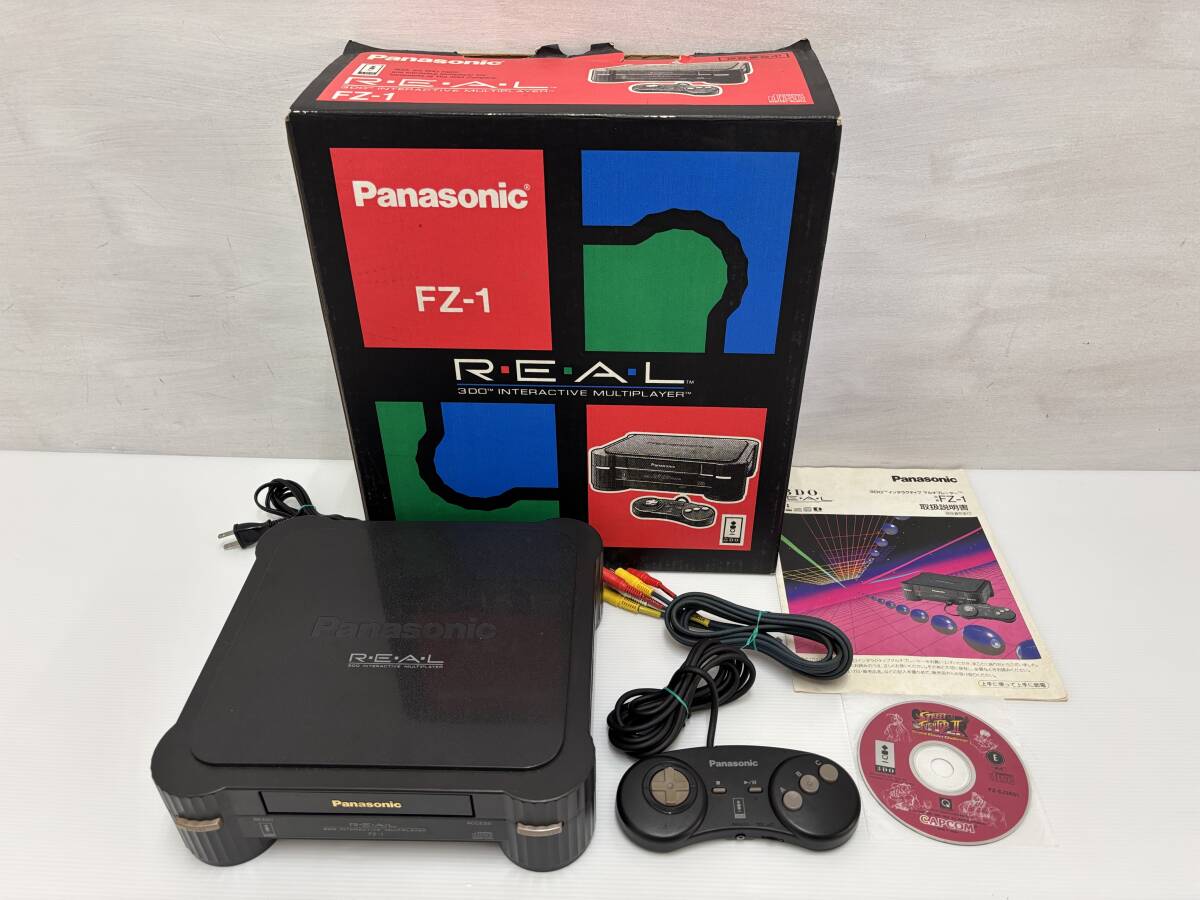 Panasonic 3DO REAL FZ-1 本体 ソフト2点セット