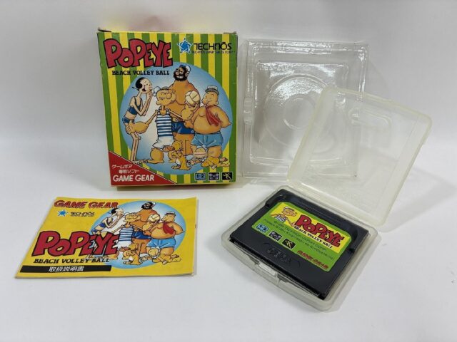ポパイ ビーチバレー ゲームギア SEGA