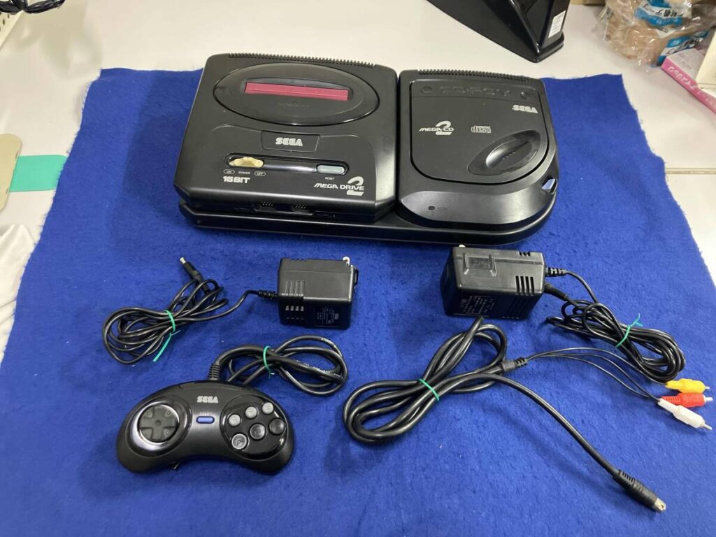 メガドライブ2 メガCD2 本体 コントローラー付き
