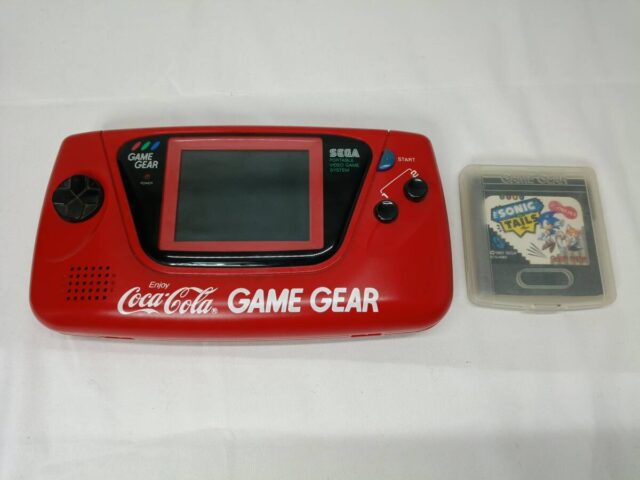 セガ ゲームギア コカ・コーラ限定版 ソニック&テイルズ