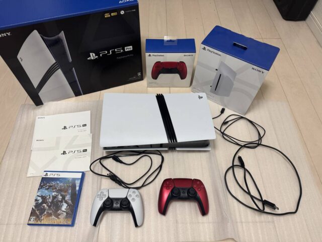 SONY PlayStation5 Pro CFI-7000B01 ディスクドライブ付き完全セット