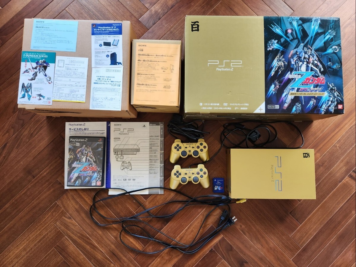 SONY PlayStation 2 機動戦士Zガンダム 百式ゴールドパック