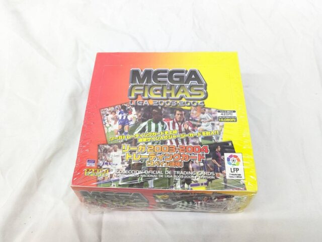 LIGA リーガ 2003-2004 BOX 24パック入り トレーディングカード スペイン語版