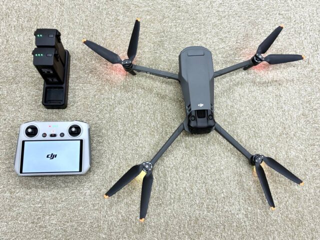 DJI Mavic 3 ドローン RC送信機 バッテリー3本セット