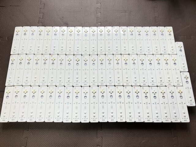 Nintendo Wii リモコン RVL-003 67個まとめ売り
