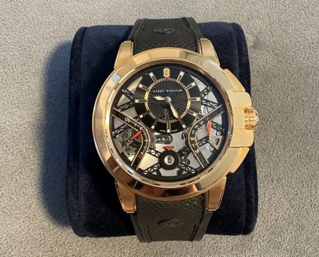 HARRY WINSTON オーシャンバイレトログラード OCEABI42RR001