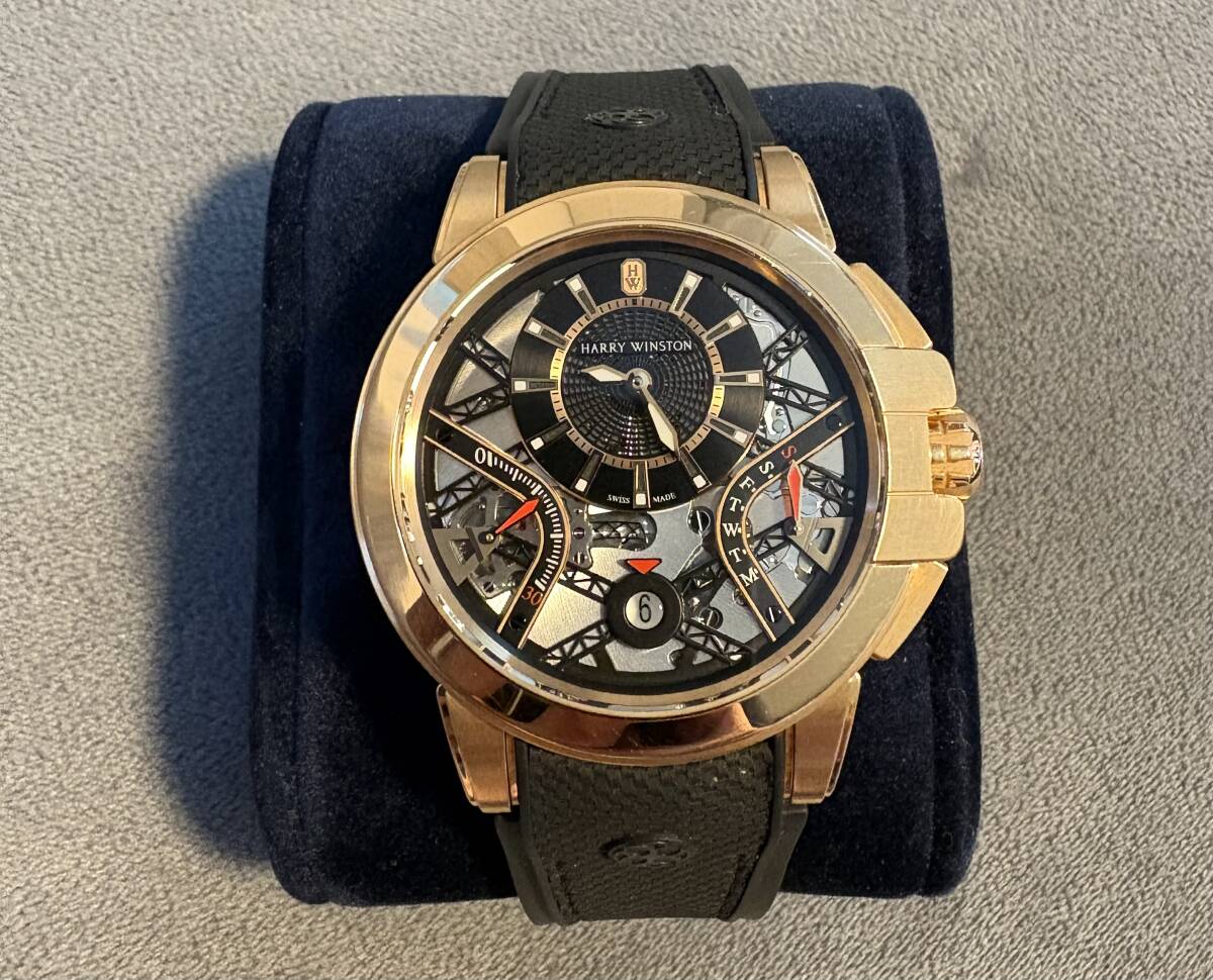 HARRY WINSTON オーシャンバイレトログラード OCEABI42RR001