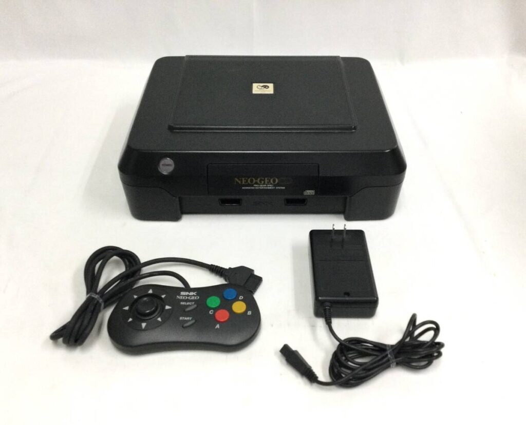 SNK ネオジオCD 本体セット コントローラー ACアダプター