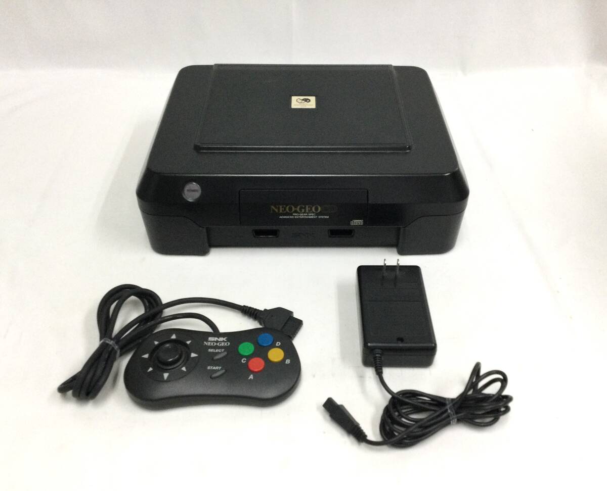 SNK ネオジオCD 本体セット コントローラー ACアダプター