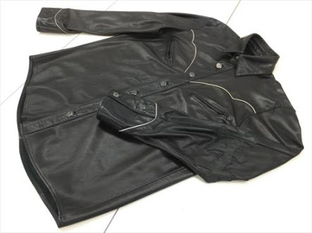 Chrome Hearts リチャードスターク サイン入り レザーシャツ