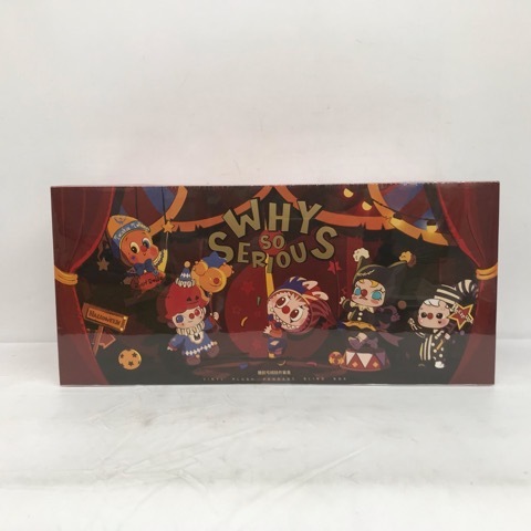 POPMART WHY SO SERIOUS ぬいぐるみペンダント 1カートン 8ピース