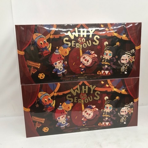 POPMART WHY SO SERIOUS ぬいぐるみペンダント 2カートン 16ピース