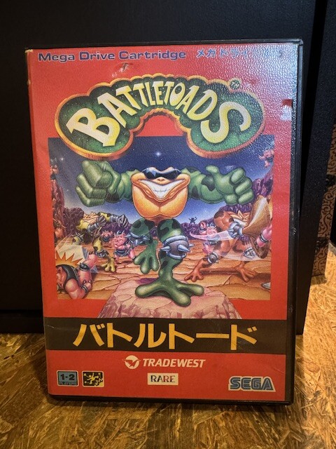 メガドライブ バトルトード BATTLETOADS