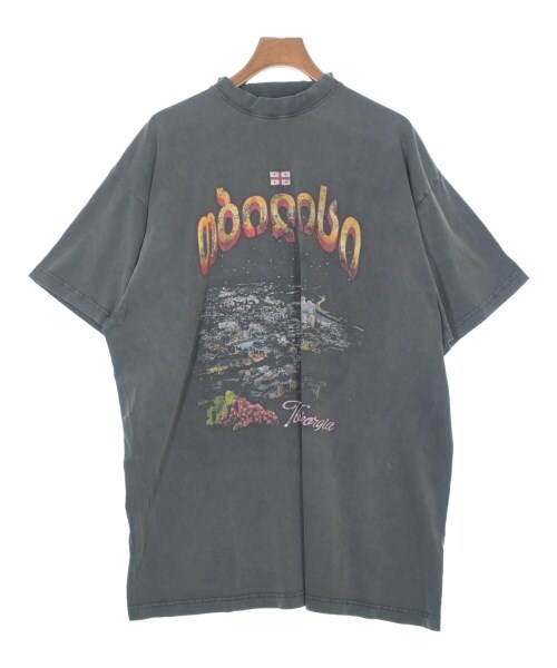 BALENCIAGA バレンシアガ メンズTシャツ グレー サイズ4