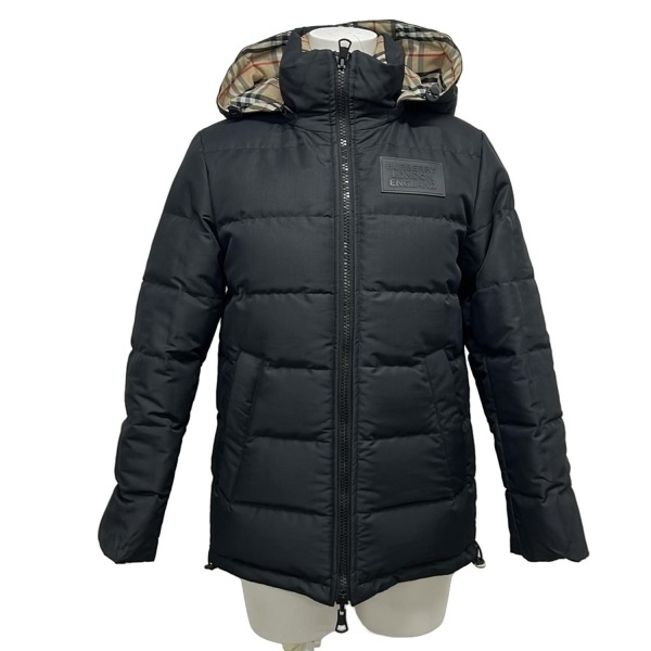 バーバリー BURBERRY チェスターコート ウール カシミヤ ブラック 46