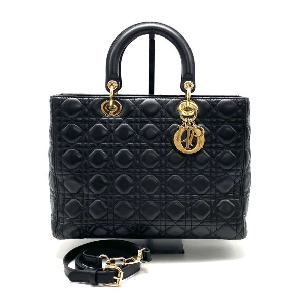 Christian Dior クリスチャンディオール 2WAY レザー ハンドバッグ
