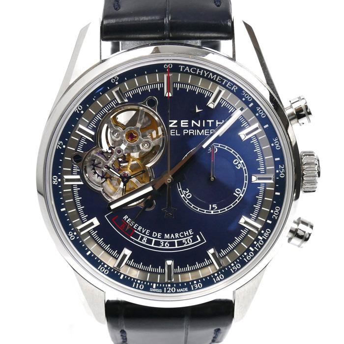 ZENITH ゼニス エル プリメロ クロノマスター オープン 自動巻き