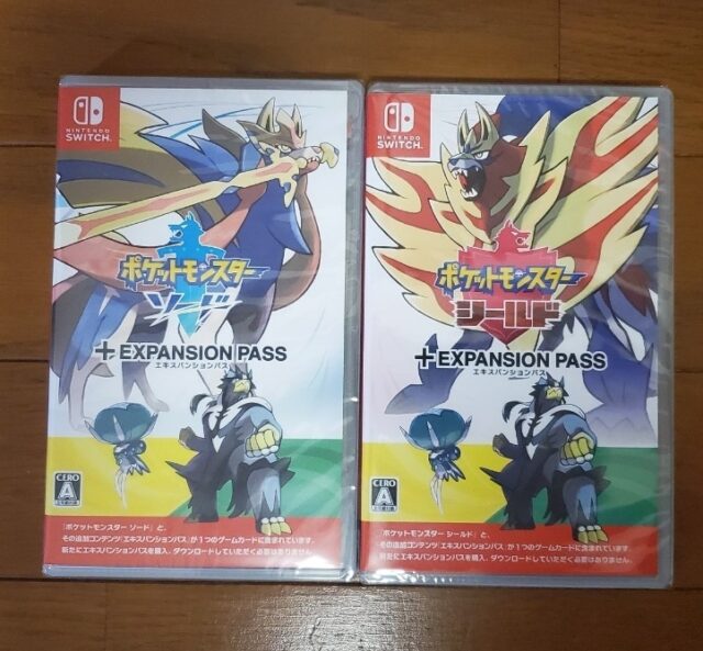 Nintendo Switch ポケットモンスター ソード・シールド エキスパンションパス 2本セット