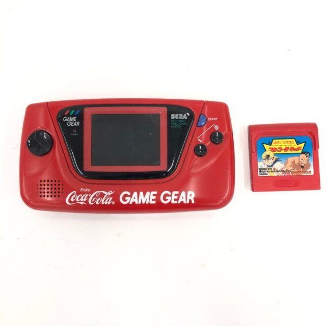 SEGA GAME GEAR ゲームギア HGG-3210CR ソフト付き