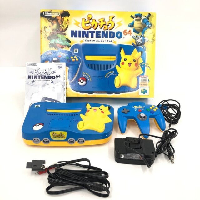 Nintendo 64 本体 ピカチュウ NUS-101