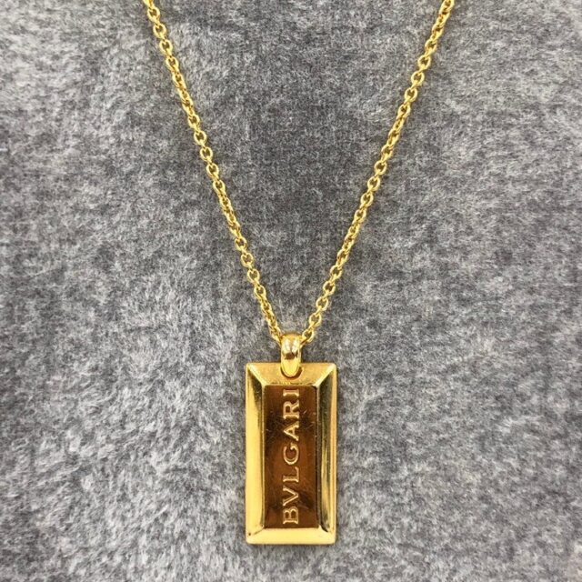 BVLGARI ブルガリ インゴット ペンダントネックレス 750 19.99g