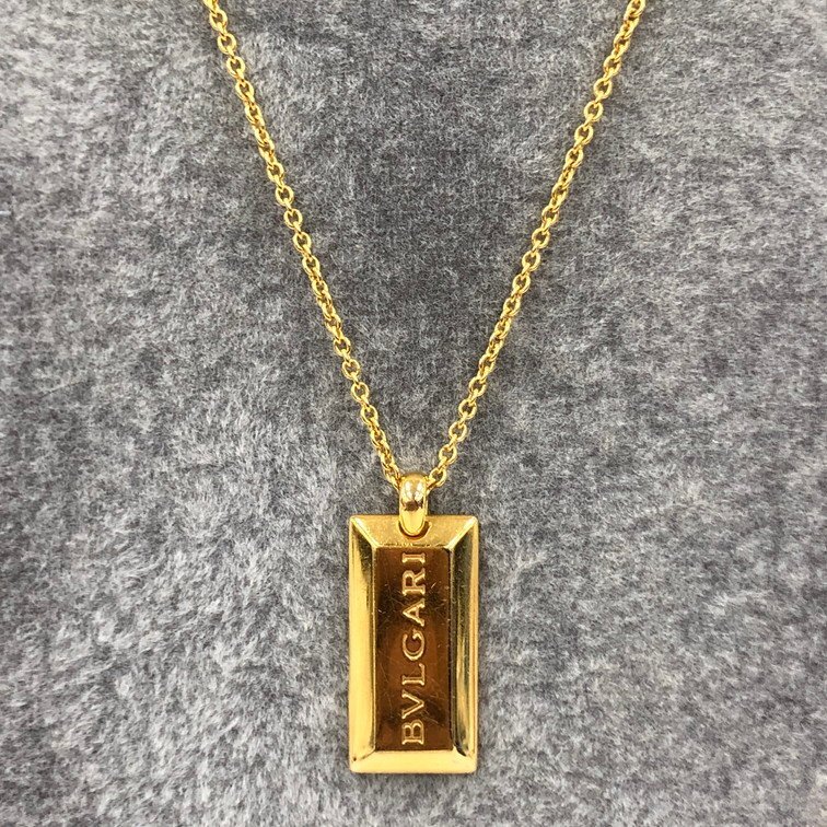 BVLGARI ブルガリ インゴット ペンダントネックレス 750 19.99g