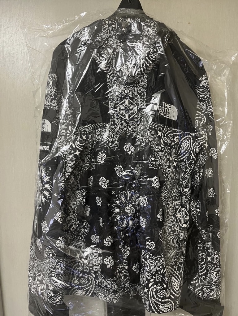 Supreme × The North Face バンダナ マウンテンパーカー L ブラック